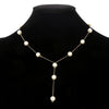 Imitation Pearl Jewelry Set with Necklace Bracelet and Earrings - Image 16