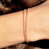 Simple Beads Chain Bracelet Jewelry Multi-layered Thin Link Chain Bracelet For Women Stainless Steel Chain Jewelry - Image 4