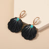 Big Coconut Cute Shell Drop Earrings for Women Korean Acrylic Jewelry Resin Hanging Earing For Girls Party - Image 11
