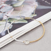 Simple Thin Bracelet Shell A-Z Initial Letter Charm Bracelets Jewelry for Women Gold Color Miyuki Beads - Image 5