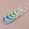 3Pcs Bohemain Acrylic Bamboo Stackable Bracelets Set for Women Marble Color Stretchy Resin Tube Beads Bracelet Bangles Jewelry - Image 58