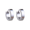 1 Pair Stainless Steel Stud Earrings for Men/Women Cross Pendant Long Tassel Unisex Hoop Earrings Punk Gothic Metal Jewelry - Image 11