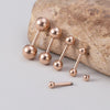 5Pcs 2.5/3/4/5/6mm Balls Cartilage Helix Ear Piercings Tragus Ball Studs Surgical Steel Barbell Earring Body Jewelry 16G - Image 30