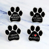 I love MY Dogs Grandog Brooch Pins Who Rescued Who MY Kids Have 4 Paws Puppy My dog is smarter than president Badge Jewelry Gift - Image 4