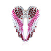 Zrm Angel Wings Creative Guardian Angel Wings Brooches Pin Rhinestone Crystal Diamante Jewellery Ladies - Image 9