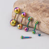 5Pcs 2.5/3/4/5/6mm Balls Cartilage Helix Ear Piercings Tragus Ball Studs Surgical Steel Barbell Earring Body Jewelry 16G - Image 27