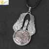 Csja Amethysts Stone Pendant Women Angel Wings Necklaces Flower of Life Necklace Wrapped Crystal Angel Caller - Image 16