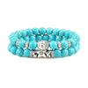 2Pcs/Set Wooden Beaded Buddha Bracelet Stone Bracelets for Men Women Buddhist Meditation Rosary Jewelry Gift - Image 10