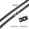 Necklace Curb Chains Link Men Choker Stainless Steel Male Female Accessories - Image 18