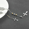 Stainless Steel Vintage Cross Bohemia Religious Rosary Pendant Necklace For Women Men Charm Jewelry Gifts - Image 20