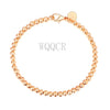 Silver Bracelet Silver Jewelry 4mm Buddha Bead Spherical Hollow Ball Bracelet Three-color Choice - Image 2