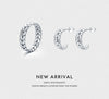 MODIAN 2024 Real 925 Sterling Silver Lucky Leaves Stackable Finger Ring Vintage Wheat Stud Earrings For Women Fine Jewelry Sets