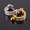 Stainless Steel Cartilage Cuff Earring with 0.8 mm Gauge and 8 mm Shaft - Image 9