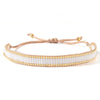 Lady Simple Summer Bead Bracelets Handmade Woven Miyuki Bead Bracelets - Image 9