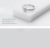 Modian New Sparkling AAA Zircon Sterling Silver 925 Ring for Women Free Size Ring Wedding Engagement Statement Jewelry