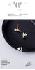 Modian Classic Wedding Stud Earrings Solid Silver 925 Clear Cubic Zirconia Women Engagement Statement Gold Color Jewelry
