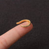 1Pc 10mm Fake Piercing Jewelry Adjustable Helix Cartilage Conch Cz Ear Cuff No Piercing Conch Cuff Earring - Image 9