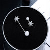 Simulated Pearl Dangle Earrings Korean Women Snowflake Drop Earrings Silver Color Pearl Pendants Earrings - Image 5