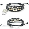 Luminous Bracelet 12 Zodiac Leo Libra Sagittarius Capricorn Aquarius Braided Leather Bracelet Glowing Jewelry - Image 6