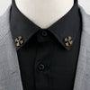1 Pair Retro Lapel Pin Brooch Vintage Tree Leaf Collar Pin Hollowed Out Crown Shirts Suits Breastpin Jewelry Accessories - Image 10