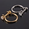 Stainless Steel Cartilage Cuff Earring with 0.8 mm Gauge and 8 mm Shaft - Image 21
