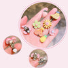 clip on earing girls children Pink jewelry child clip earrings Butterfly Shell Star flower ear clip for kids gift 5 Pairs - Image 2