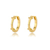 Initial Letter Stud Earrings For Women Stainless Steel Letter A-Z Piercing Earring Korean Jewelry Gift - Image 11