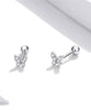 Brilliant Star Butterfly and Snowflake Stud Earrings in Multiple Designs - Image 18