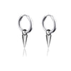 Punk Stainless Steel Chain Hoop Earrings For Women Men Goth Pop Hip Hop Pendants Ear Jewelry Accessories Earring - Image 34