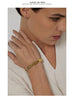 Stainless Steel Chain Bracelet Simple Plated Heavy Metal Texture Jewelry Men Party - Image 17