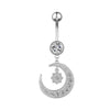 14G Animal Heart Dangle Belly Button Rings Steel Curved Navel Barbell Ring Body Jewelry Piercing Ombligo for Women Girl - Image 9