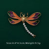 Creative Enamel Female Suit Bird Dragonfly Animal Pin Brooch Woman Bag School Bag Brooches Accessories - Image 18