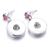 18mm Snap Jewelry Vintage Snap Earrings For Women fit 18mm Snap Button Earrings for Women Earrings - Image 10