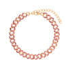Chunky Metal Chain Anklet For Women Men Rhinestone Gold Silver Color Cuban Foot Bracelet Punk Hip Hop Rock Jewelry - Image 12