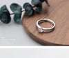 Modian New Sparkling AAA Zircon Sterling Silver 925 Ring for Women Free Size Ring Wedding Engagement Statement Jewelry