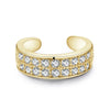 Silver Punk Cuff Earrings Sparkling Clear CZ Sparkling Clip Earrings For Women Men Unisex Jewelry - Image 7