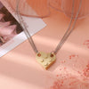 2Pcs Heart Brick Couples Love Necklace For Lovers Women Men Lego Elements Friends Necklaces Valentines Gift Jewelry - Image 9