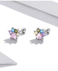 Brilliant Star Butterfly and Snowflake Stud Earrings in Multiple Designs - Image 28