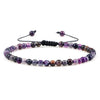 Adjustable 4 mm Beaded Stretch Bracelet in Multiple Color Styles - Image 41