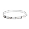 Open Cuff Bangles Bracelets Crystal Zirconia Rose Gold Color Stainless Steel Bracelet for Women Men Jewelry - Image 16