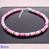 4/6/8mm 20 Colors Polymer Clay Necklace Soft Pottery Choker Necklace Colorful Surfer Beads Collar Handmade Jewelry Gifts - Image 35