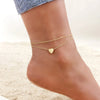 Women Bohemia Stainless Steel Anklets, 2-3pcs/set Elegant Anklet On Foot Holidays Beach Jewelry,Adjustable Bracelet on Leg - Image 9