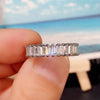 Contracted Design Women's Ring with Brilliant White Cubic Zirconia Wedding Party Daily Wearable Statement Jewelry - Image 38