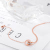 316L Stainless Steel Jewelry Embedded Zircon Round Roman Numerals Ankle Ornaments Charm Chain Anklet For Women - Image 3
