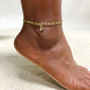 Crystal A-Z Letter Initial Anklets Bracelet for Women,Cuban Link Anklet Stainless Steel Beach Leg Foot Chains - Image 21