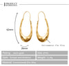 Simple Gold Color Metal Leaf Drop Earrings For Women Bohemian Large Dangle Earring Big Alloy Pendant Drop Earrings Punk - Image 9