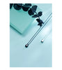 Modian 2020 New Mode 100% Real 925 Sterling Silver Water drop Simple Necklace for Women Korean Style Fine  Jewelry