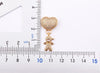 Family Pendant Necklace with Child Figure Combinations and Stone Accents - Image 42