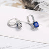 Hoop Earrings For Women Square Cubic Zirconia Chunky Huggie Earrings Female Bride Wedding Jewelry - Image 10