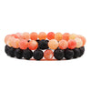 Men Bracelet Tiger Eye Stone Braided Bracelet Black Matte Stone Beads Bracelet Couple Distance Charm Yoga Jewelry Gifts - Image 10